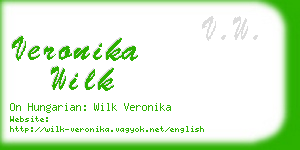 veronika wilk business card